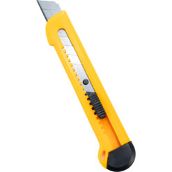 Exacto retráctil cuchilla 18 mm - Amarillo