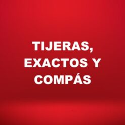Tijeras, exactos y compás