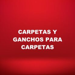 Carpetas y ganchos para carpetas