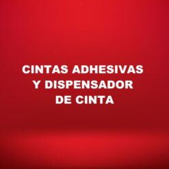 Cintas adhesivas y dispensador de cinta
