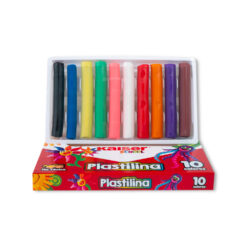 Caja de plastilina de 10 unidades